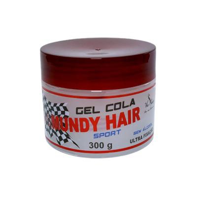 Gel Fixador Cola Mundy Hair Sport 300g